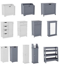 Modern Bathroom Storage Wall